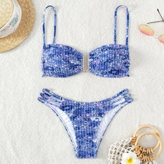 Women's Floral Bikini Swimsuit