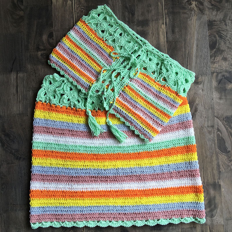 Bikini swimsuit skirt