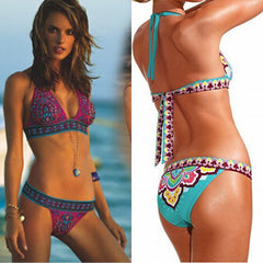 Floral Lady Swimsuit Bikini